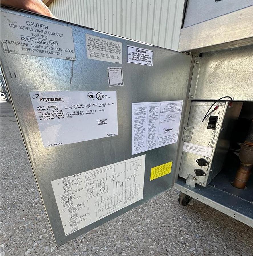 Used Frymaster 8SMS pasta cooker electric - 2 available