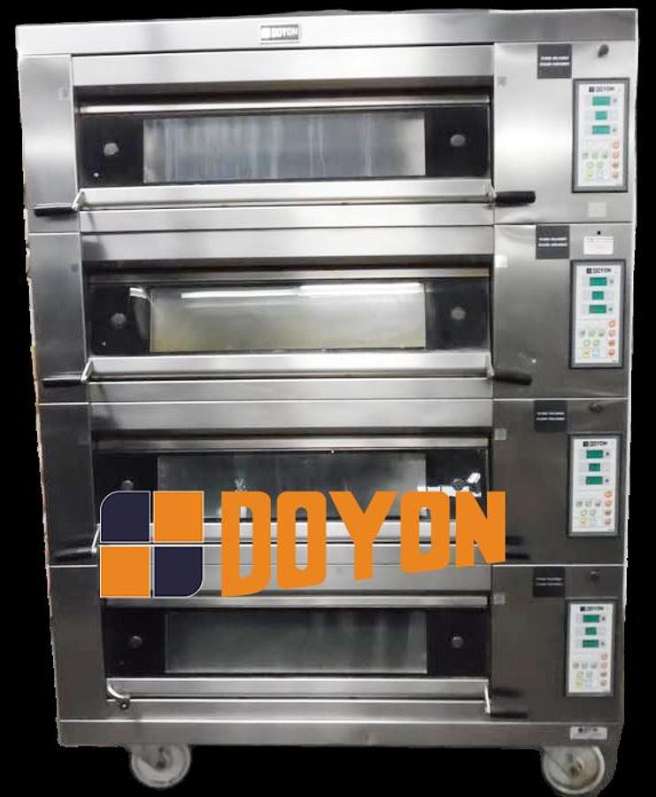 Used DOYAN 2T4 DECK BAKING OVEN ELECTRIC