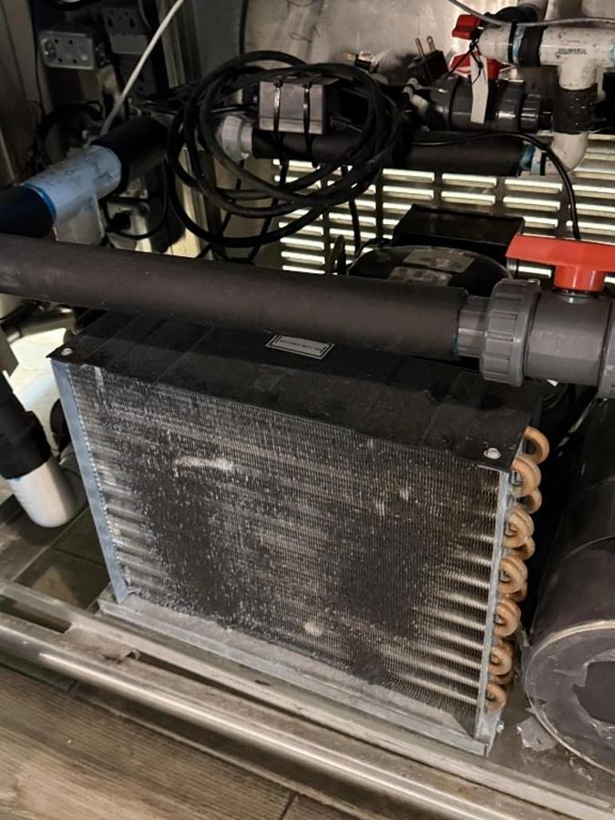 Used STARK REFRIGERATED SS LOBSTER TANK W/ALL PUMPS