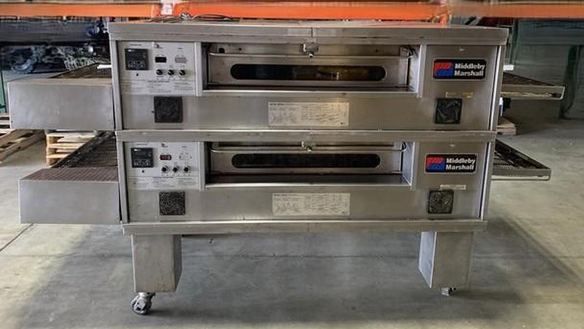 Used Middleby Marshall S/S Dual Pizza Oven