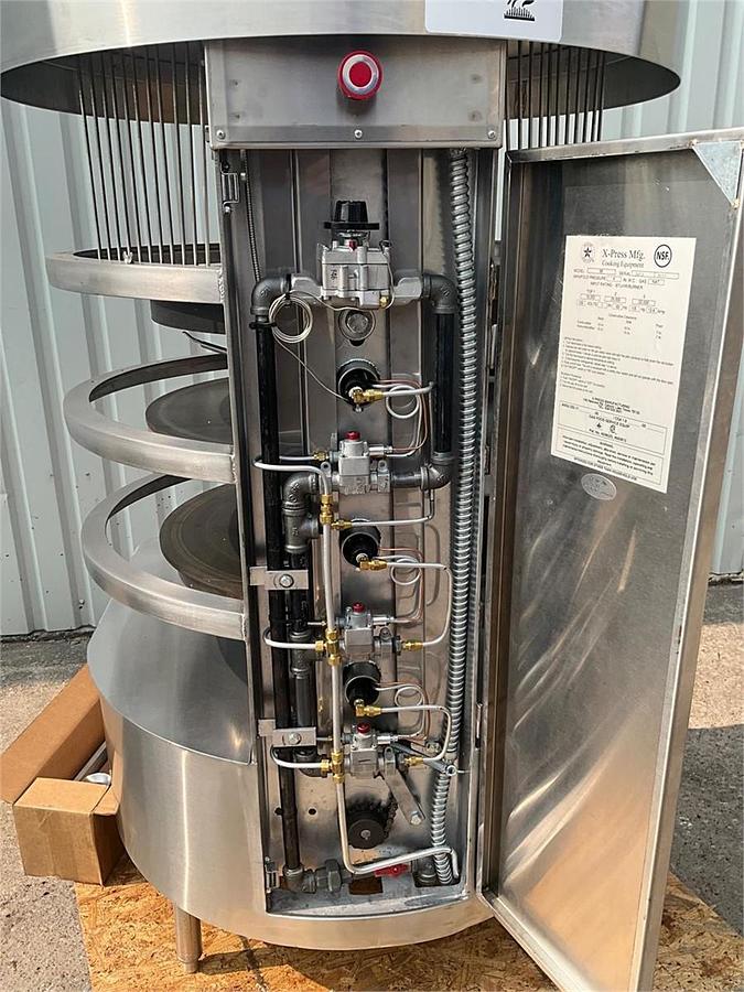 Used 2026 X-PRESS gas flour tortilla oven press combo - almost brand new