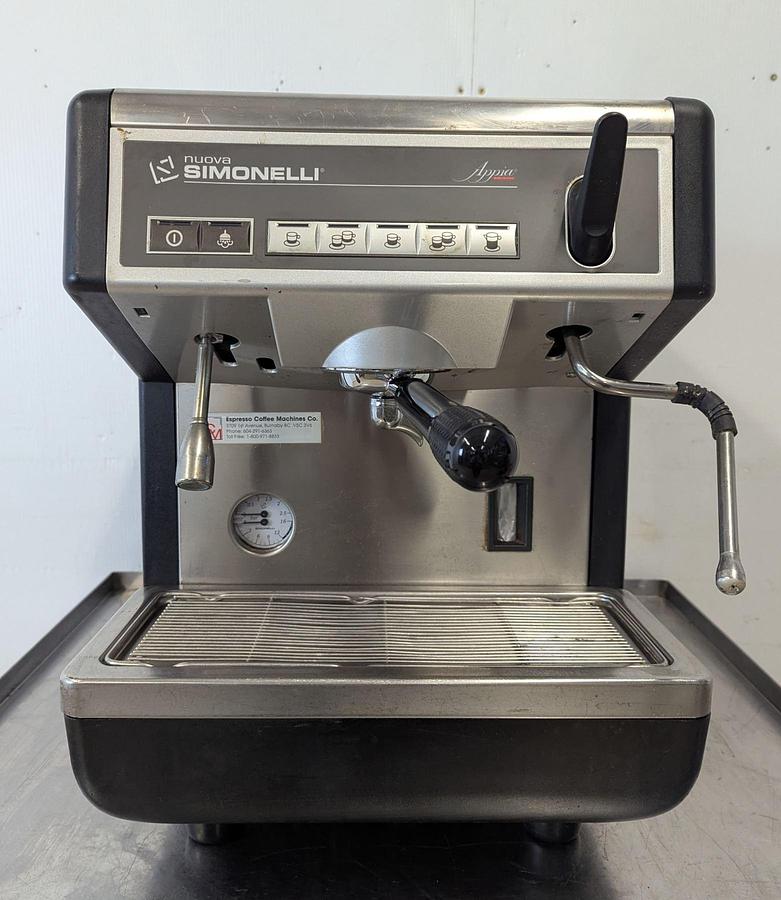 Used Nuova Simonelli Appia V Espresso Machine, Made In Italy -2 available