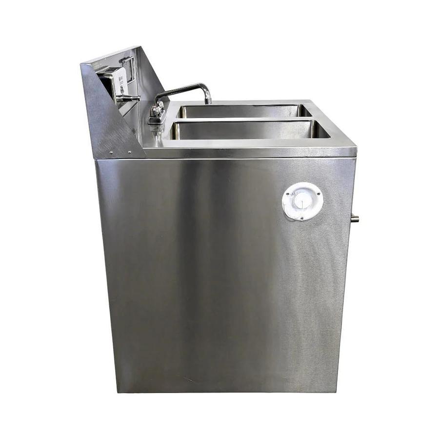Used Ancaster KU10-12/AFE-DB101 Double Basin Stainless Steel Portable Sink