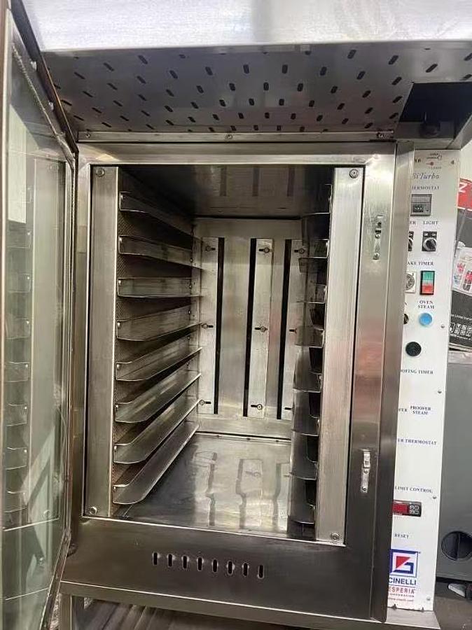 Used CINELLI GAS BAKING OVEN BI TURBO CG/P8G