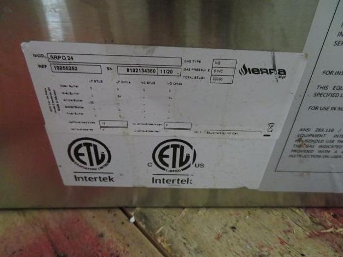 Sierra Double Deck Gas Pizza Oven - NEW SCRATCH AND DENT