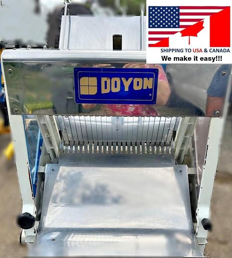 Used Doyon Commercial Countertop Bread Slicer 5/8" Slice
