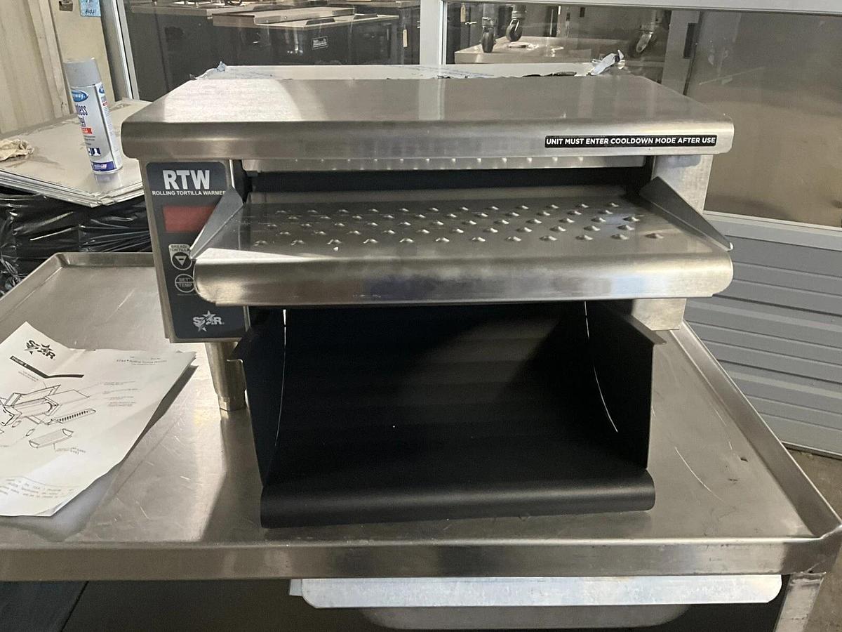 Used Star 9D-RTW14EA 14" Electric Rolling Tortilla Warmer Burrito Taco Quesadilla