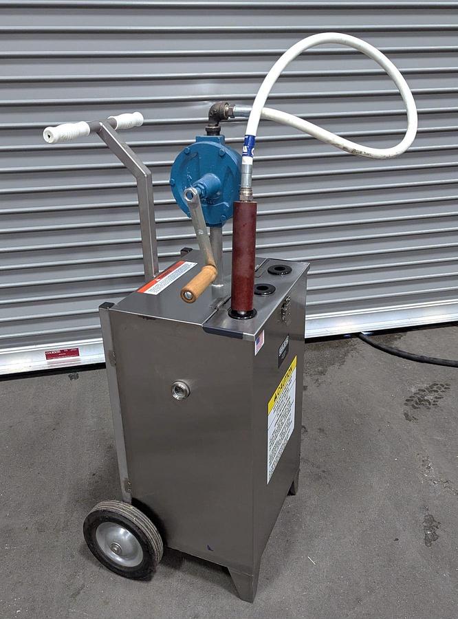 Used Giles GOC Portable Waste Oil Caddy