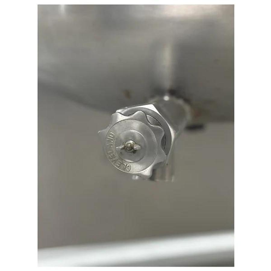 Refurbished Cleveland Natural Gas 40 Gallon Tilting 2/3 Steam Jacketed Kettle