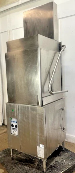 Used "CHAMPION MOYER DIEBEL - MODEL DH500T"COMMERCIAL HIGH TEMP VENTLESS DISHWASHER - 280/240V,3PH