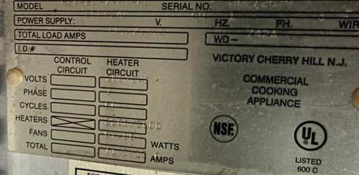 Refurbished LINCOLN DOUBLE STACK ELECTRIC PIZZA OVEN. MODEL: LINCOLN 1132-000-A 