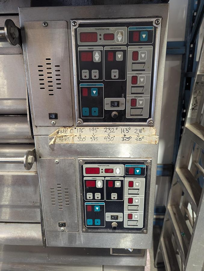 Used Progress Electric Deck Ovens - David Model
