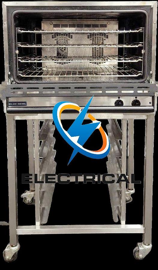 Used Turbofan Blue Seal E28M4 Full Size Manual Electric Convection Oven