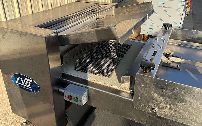 Refurbished LVO dough roller sheeter on casters