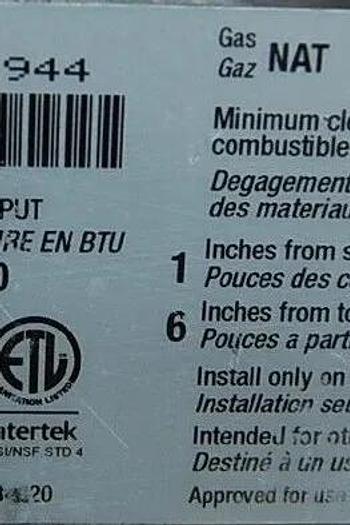 Refurbished Woodstone Bistro Stone Hearth Pizza Oven