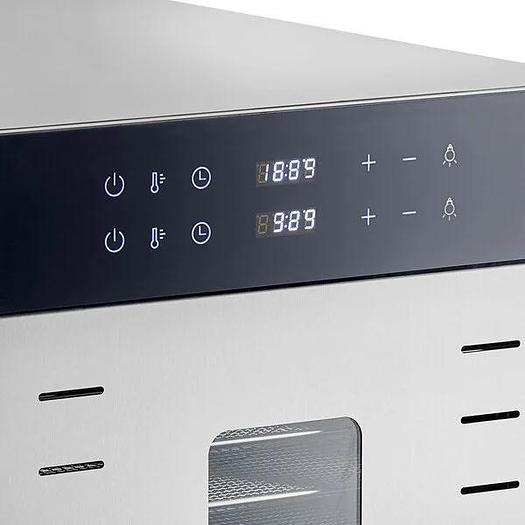 32 Tray Stainless Steel Food Dehydrator with Glass Doors - 220V, 3000W