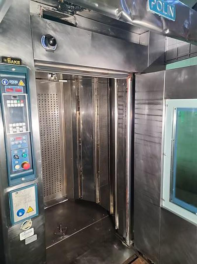 Refurbished Polin Double Rack oven Gas