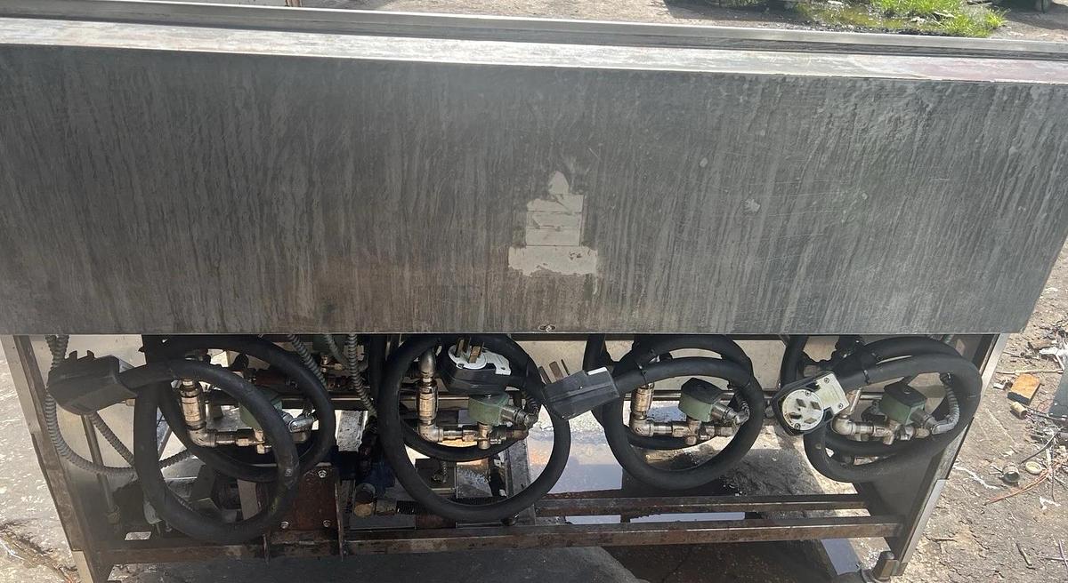 Used Henny Penny 4 Well Electric Fryer with Oil Filtration System BEAUTIFUL SHAPE! Model EEE-154 FFFF