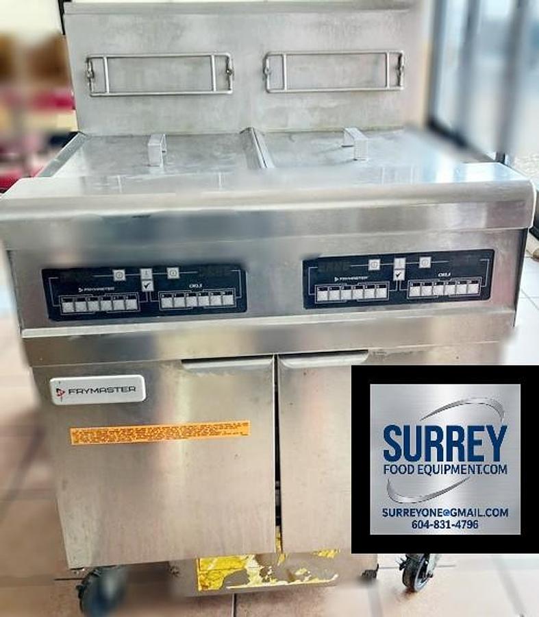 Used Est 2023 Frymaster Double Bay Natural Gas Fryer