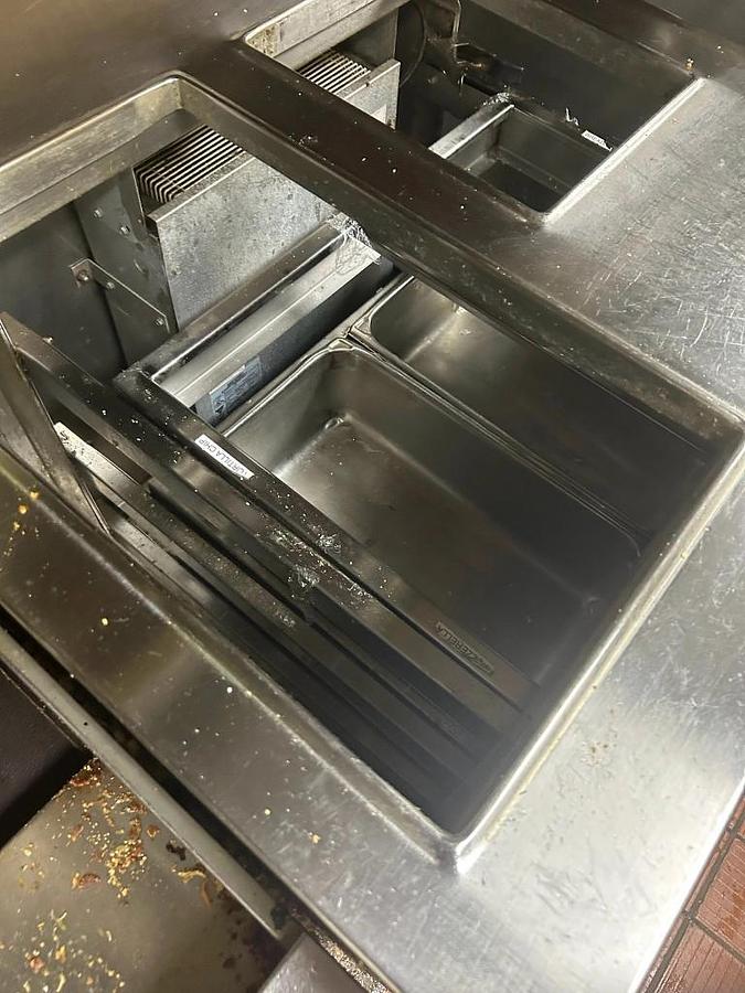 Used Hot Food Table with 3 Holding Cabinet Drawers