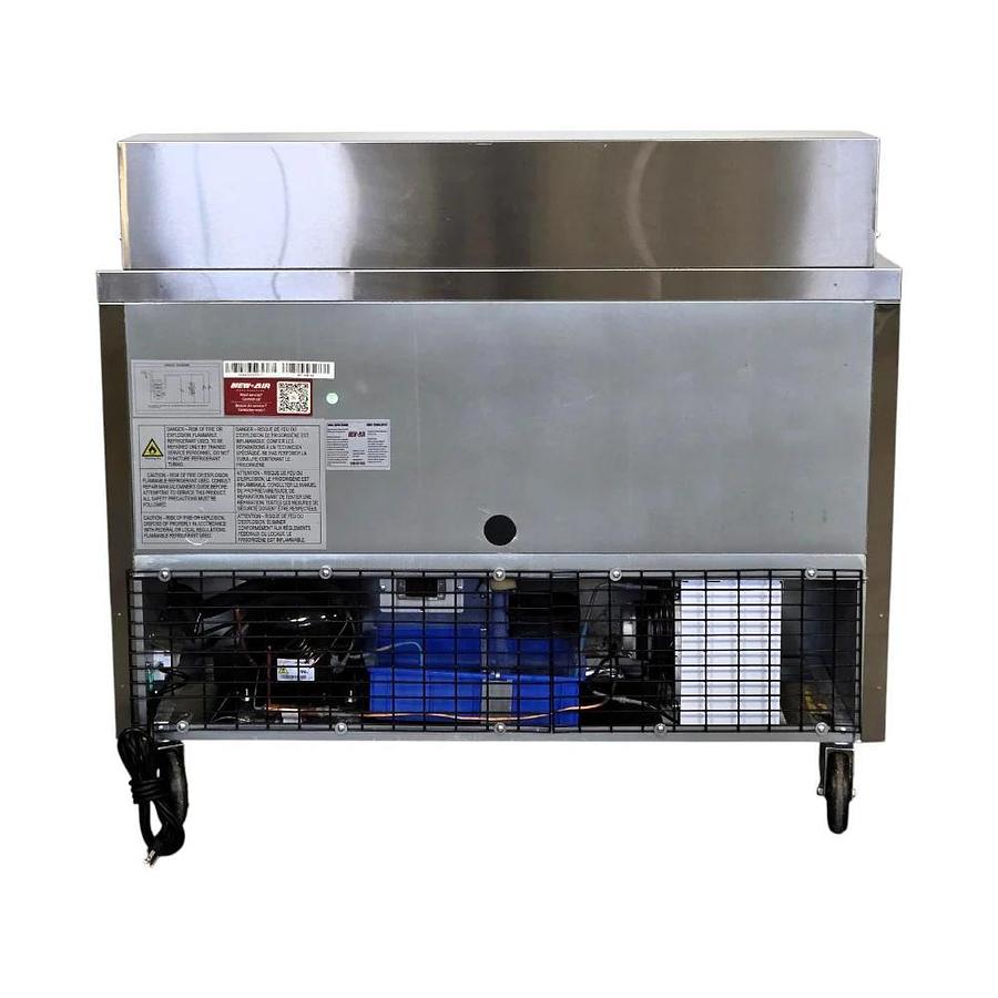 Used New Air NPT-048-SA Refrigerated Prep Table - 48 inch -WARRANTY