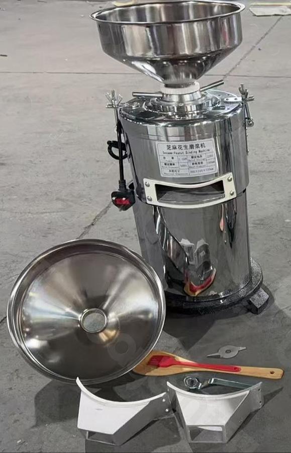 Vertical Nut Butter Bean Sesame Groundnut Pistachio Peanut Paste Maker Peanut Butter Making Machine - SEE VIDEO