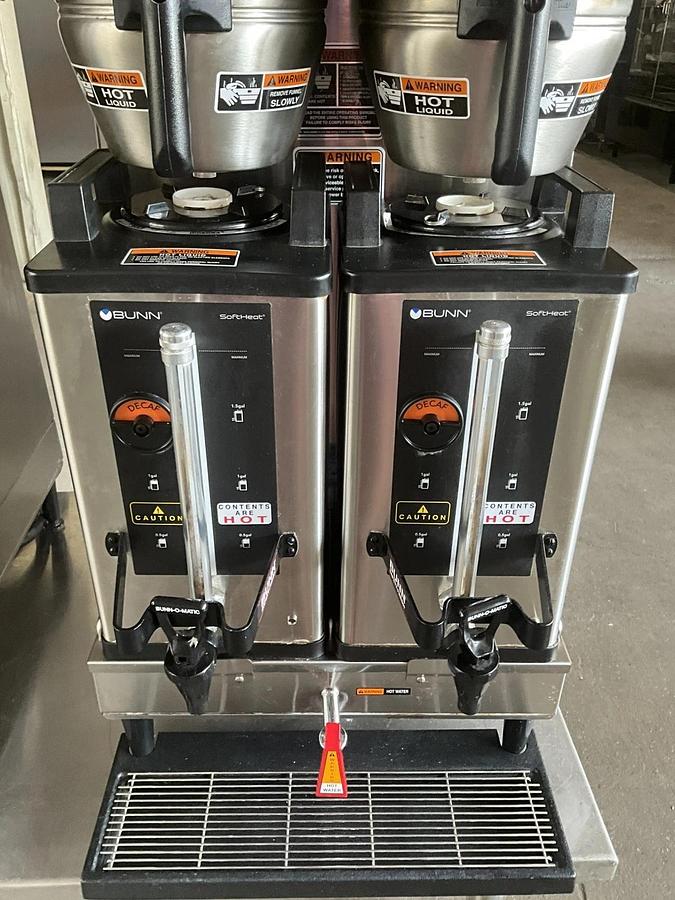Used 2023 Bunn dual coffee brewer Dual SHDBC Dual SH DBC Soft Heat Server
