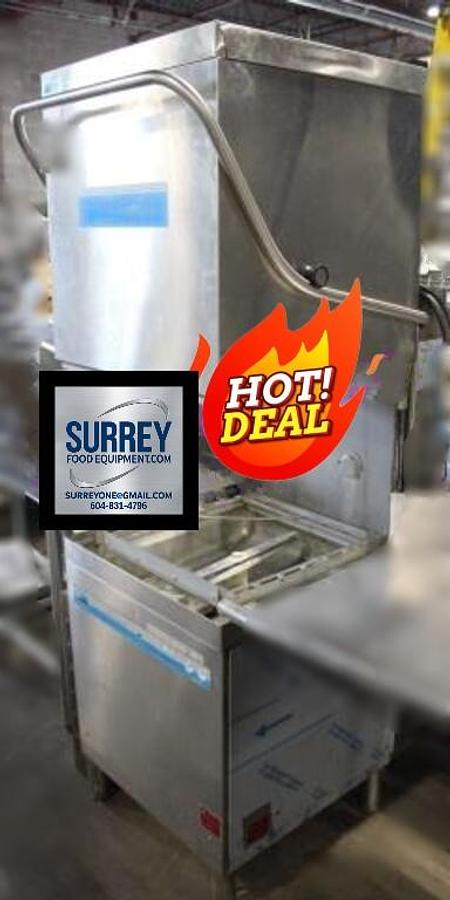 Used MEIKO UPRIGHT HIGH-TEMP DISHWASHER DV80.2 - SINGLE PHASE