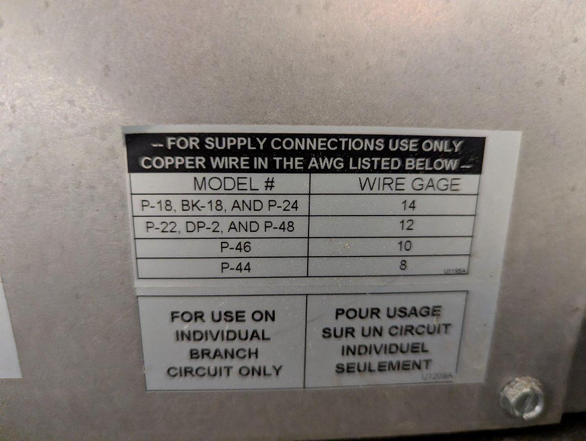 Used Bakers Pride P44-BL Brick Lined Countertop Electric Pizza Oven - PERFECT FOR PIZZA 