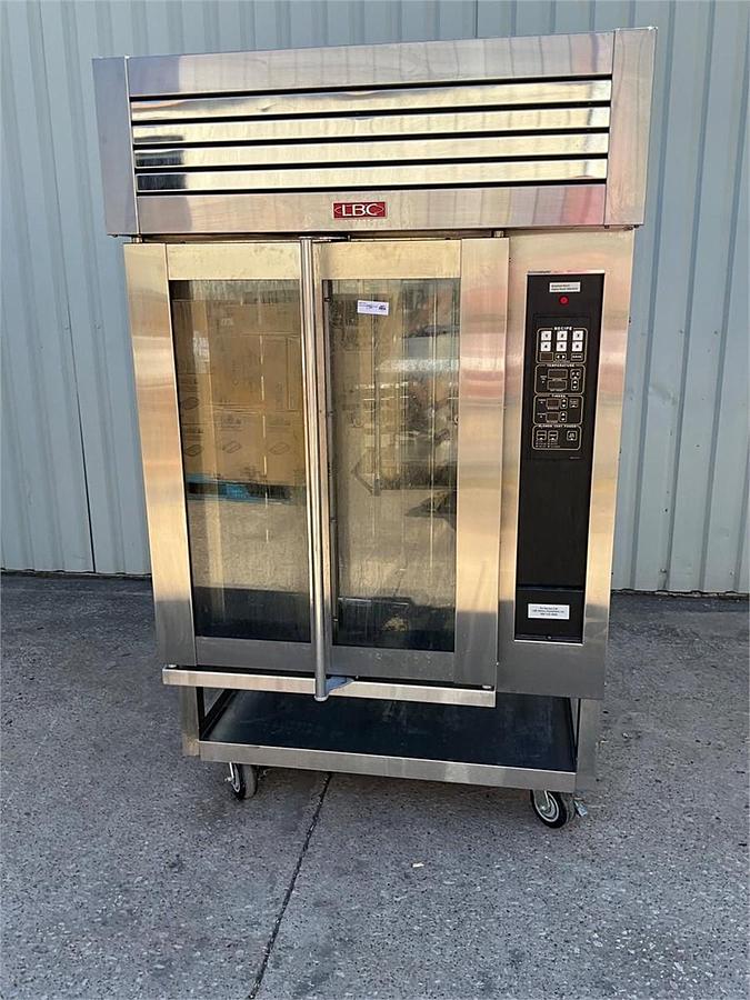 Used LBC electric mini rack oven steam injected