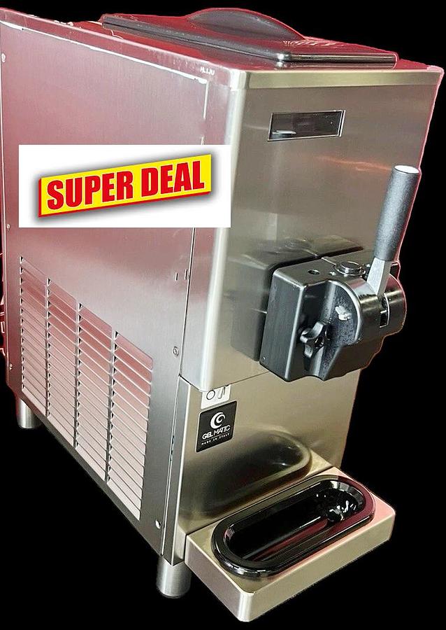 Used Gelmatic Sc Easy1 countertop ice cream gelato Machine