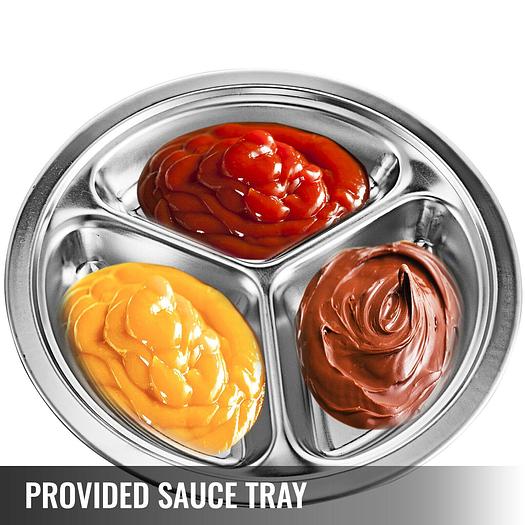 Nacho cheese - chocolate -  sauce dispenser -hot  - 2.6 quarts