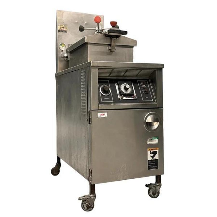 Used BKI Pressure Fryer Natural Gas