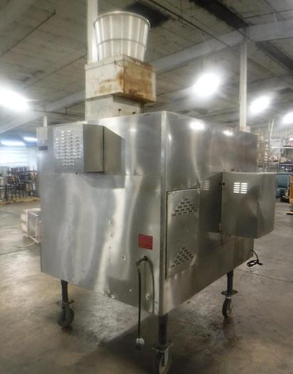 Refurbished SOUTHERN PRIDE 52.5" X 75" GAS LP WOOD BURNING BBQ PIT SMOKER