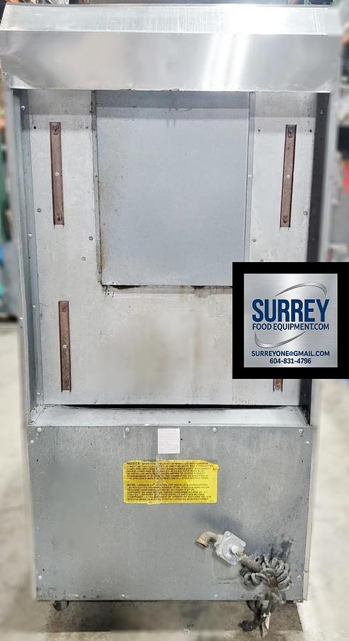 Used Garland M110XM Master Series Natural Gas Infrared Double Deck Stainless Broiler