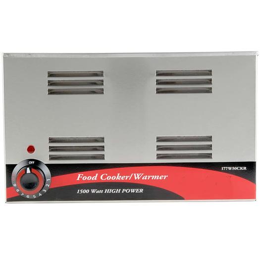 Cooks and holds your products at foodsafe temperatures     Durable stainles
