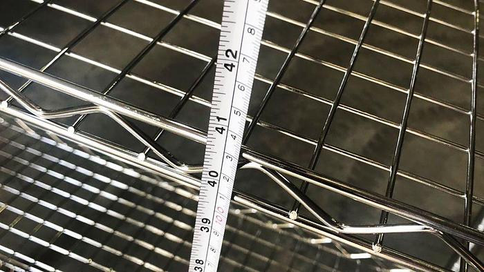 3 Tiers Wire Heavy Duty Utility Cart