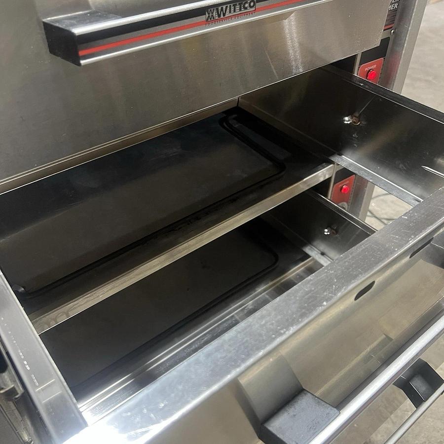 Used Wittco 3 Drawer Commercial Food Warmer – Stainless Steel – Tested New Thermosts