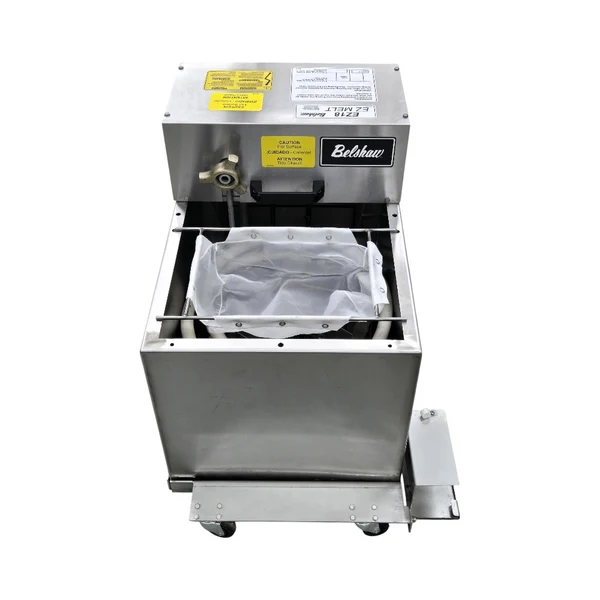 Used Belshaw 718LFG Donut Fryer with EZ18 Shortening Melter-Filter