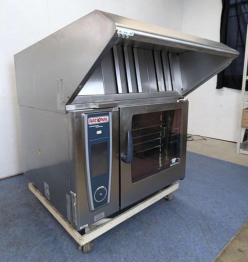 Refurbished Rational SCC WE62 Combi Oven With Ultravent Condensation Hood
