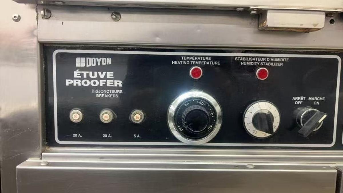 Used DOYON ELECTRIC OVEN + PROOFER Jet Air JAOP3DT