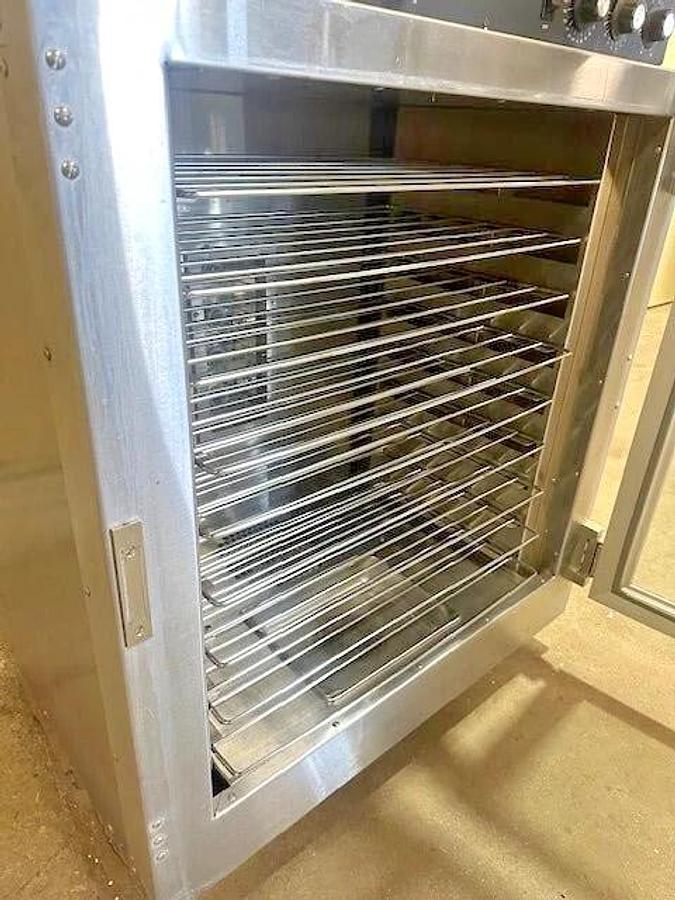 Used DUKE ELECTRIC 3PH 2 IN 1 TOP OVEN AND BOTTOM PROOFER BAKING OVEN STATION