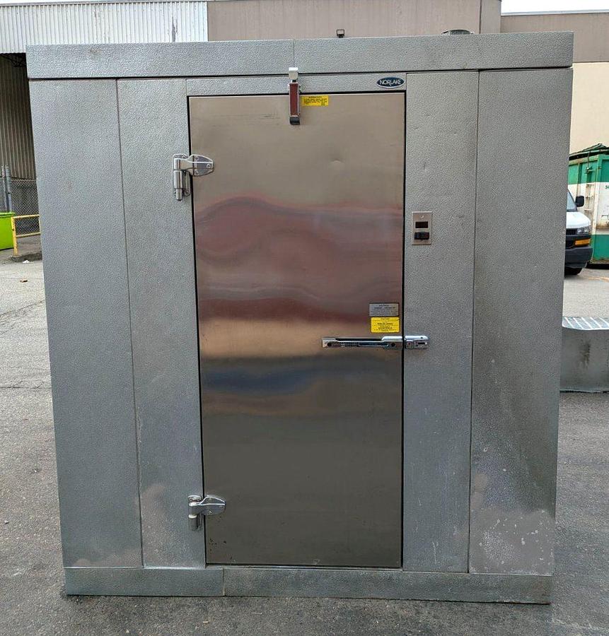 Used Norlake KLF66-CL-SUB 6' x 6' Indoor Walk-In Freezer