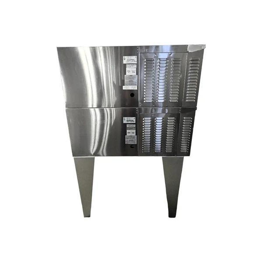 Used Bakers Pride EB-8-5736 Double Deck Pizza Oven