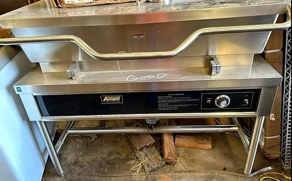 Used Accutemp ACELTS-40 Tilting Skillet Braising Pan, Electric