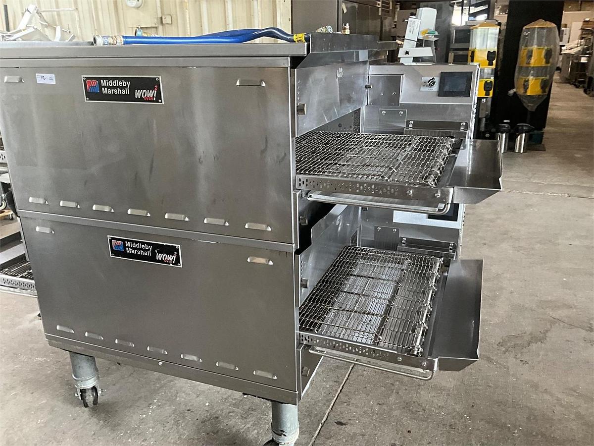 Used 2023 Middleby Marshall gas conveyor double oven - PS638G