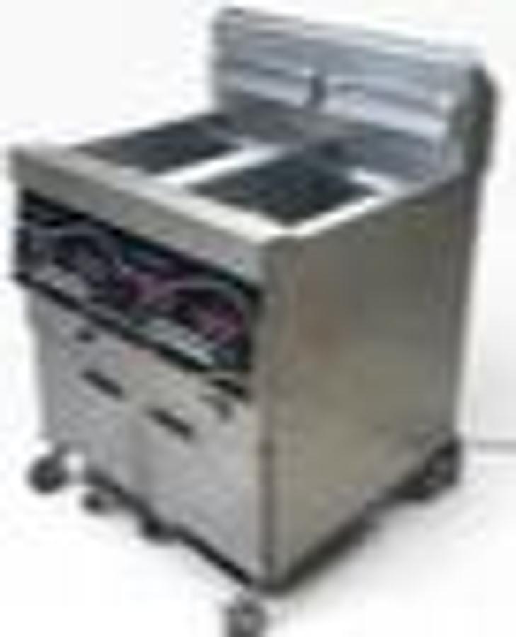 Used Henny Penny EEG-242 Evolution Elite Gas Open Fryer Natural Gas 2 Bay