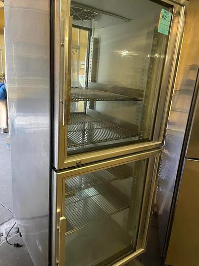 Refurbished 4 Glass Door Cooler | True | Model # TA1RPT-2HG-2HG - PASS THRU