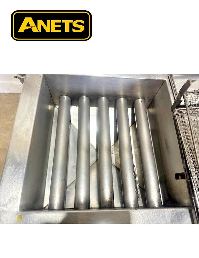 Used ANETS BFF24x24-B COMMERCIAL 24"x24" NATURAL GAS DONUT FRYER, 62500BTU/HR