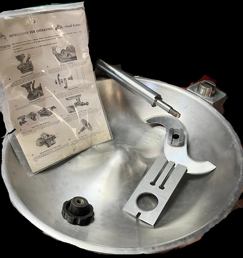 Used Hobart Buffalo Chopper - 84186 - 18" bowl - single phase